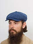 Кепка WIGENS арт. 101853 NEWSBOY RETRO CAP (синий)